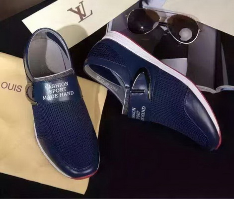 LV Fashion Men Sneakers--018